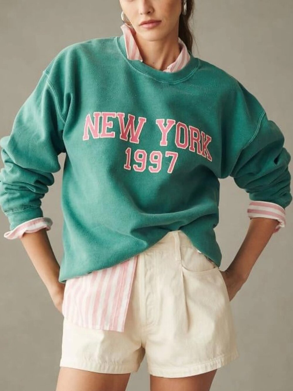 Anthropologie Roam City New York Sweatshirt Size M